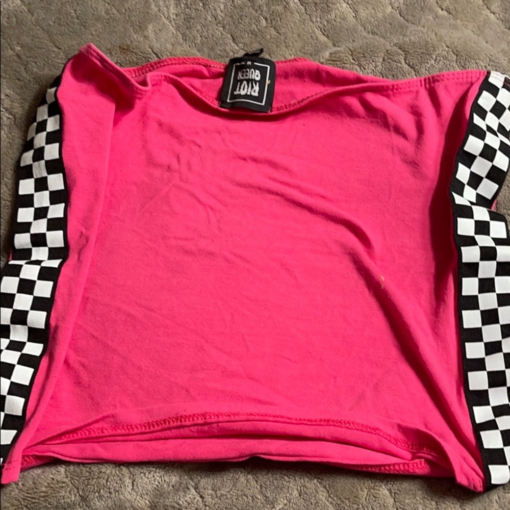 Pink new crop top